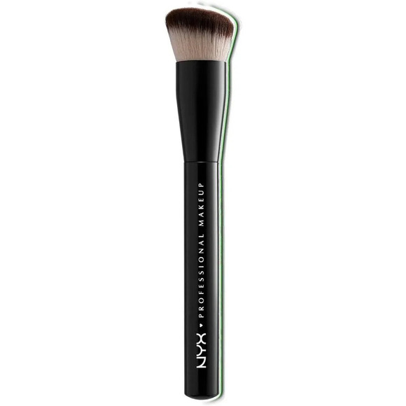 Nyx Professional Makeup, Won't Stop Foundation Brush, Creates Smooth Finish - Picture 1 of 8